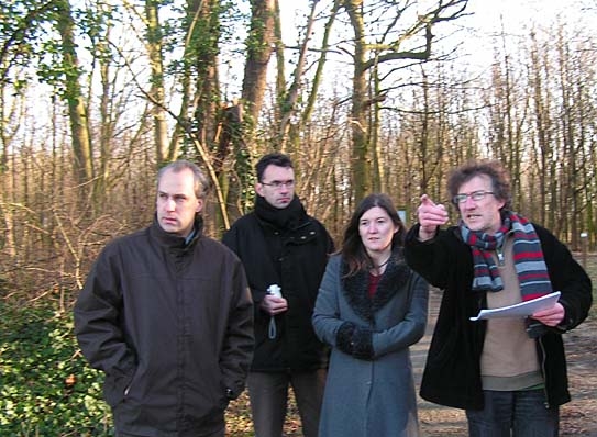 2008-02-02 Vlaams parlementslid Cindy Franssen bezoekt De Bunt-017