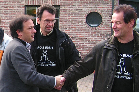 2008-10-21 Dominque Van Hecke bezoekt Bunt-003